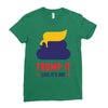 trump it like its hot Ladies Fitted T-Shirt