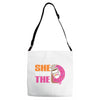 She Wants The D - Dunkin Donuts Adjustable Strap Totes