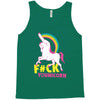 gay pride f#ck younicorn funny rude unicorn Tank Top
