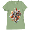 builder's downfall Ladies Fitted T-Shirt
