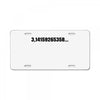 code License Plate