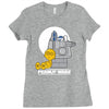 peanut wars Ladies Fitted T-Shirt