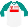 b red 3/4 Sleeve Shirt