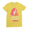 hair stylist virginity Ladies Fitted T-Shirt