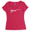 ibanes new Women's Triblend Scoop T-shirt
