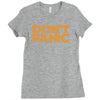 don't panic Ladies Fitted T-Shirt