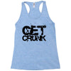get crunk Racerback Tank