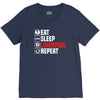 eat sleep liverpool V-Neck Tee
