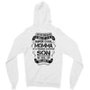 Super Cool Momma Of A Freaking Awesome Son Zipper Hoodie