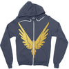 Logan Paul Maverick Gold Zipper Hoodie