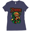 legend of zombies Ladies Fitted T-Shirt