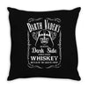 darth vader's quality dark side force mash whiskey Throw Pillow