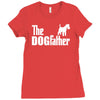 the dogfather Ladies Fitted T-Shirt