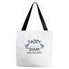 daddy shark doo doo doo Tote Bags