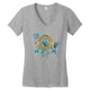turn the time twist the space Women's V-Neck T-Shirt