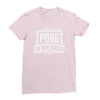 eat more chicken Ladies Fitted T-Shirt