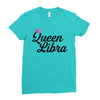 queen libra Ladies Fitted T-Shirt