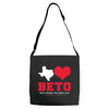 Texas Loves Beto Adjustable Strap Totes