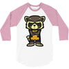 angry raccoon 3/4 Sleeve Shirt