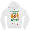 my first grade kids are smart cookies Zipper Hoodie