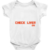 check liver light is on Baby Onesie