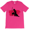 Wolf And Lady T-Shirt