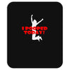 i pooped today Mousepad