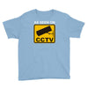 as seen on cctv chav rude,funny,cool,modern,fun Youth Tee