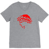 olympiakos logo greek soccer V-Neck Tee
