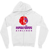 stylish retro hawaiian airlines Zipper Hoodie