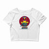 minion dredd Crop Top