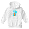 me and pizza are like this Youth Hoodie