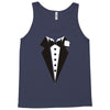 tuxedo long sleeve Tank Top