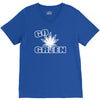 go green V-Neck Tee
