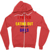 i prefer eating out girls Zipper Hoodie