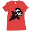 catoon2 Ladies Fitted T-Shirt