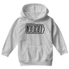 powered by adhd Youth Hoodie