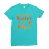 This is What I'm Thankful for Baby Ladies Fitted T-Shirt