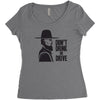 don't drink or drive Women's Triblend Scoop T-shirt