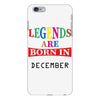 legends are born december iPhone 6 Plus/6s Plus Case