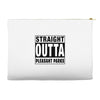 straight outta pleasant parks Accessory Pouches