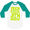 Jedi On The Streets Sith In The Sheets 3/4 Sleeve Shirt