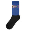 soccer neon rhinestud Socks