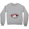 June Peeking Out Baby Girl Crewneck Sweatshirt