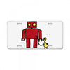 bird powered robot License Plate