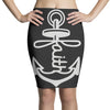 anchored faith (2) Pencil Skirts