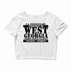property of west georgia correctional facility Crop Top