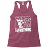 we toys can see everything Racerback Tank