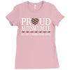 proud autism uncle Ladies Fitted T-Shirt