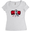 nooooo Women's Triblend Scoop T-shirt